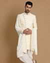 Luxe Cream Indo Western Set image number 1